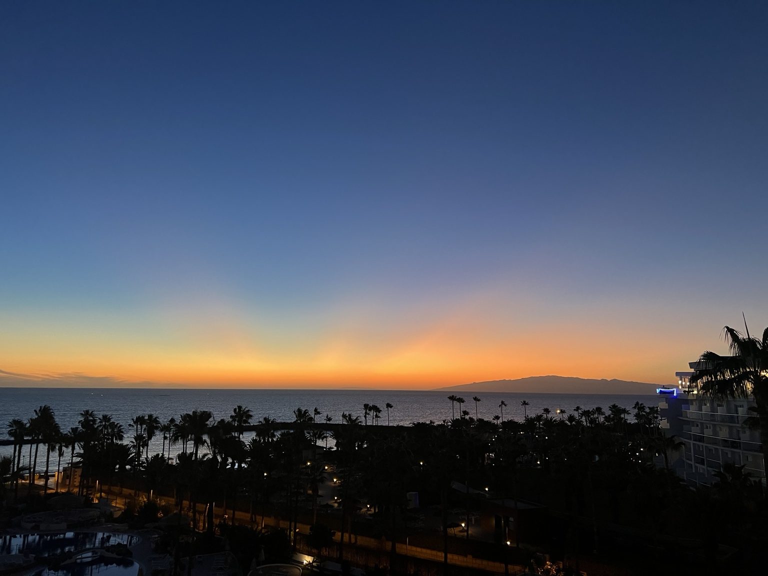 Sunset Balkon